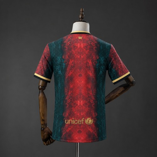 Barcelona Jersey 2021-2022 Concept Retro Football Kit Soccer Shirt