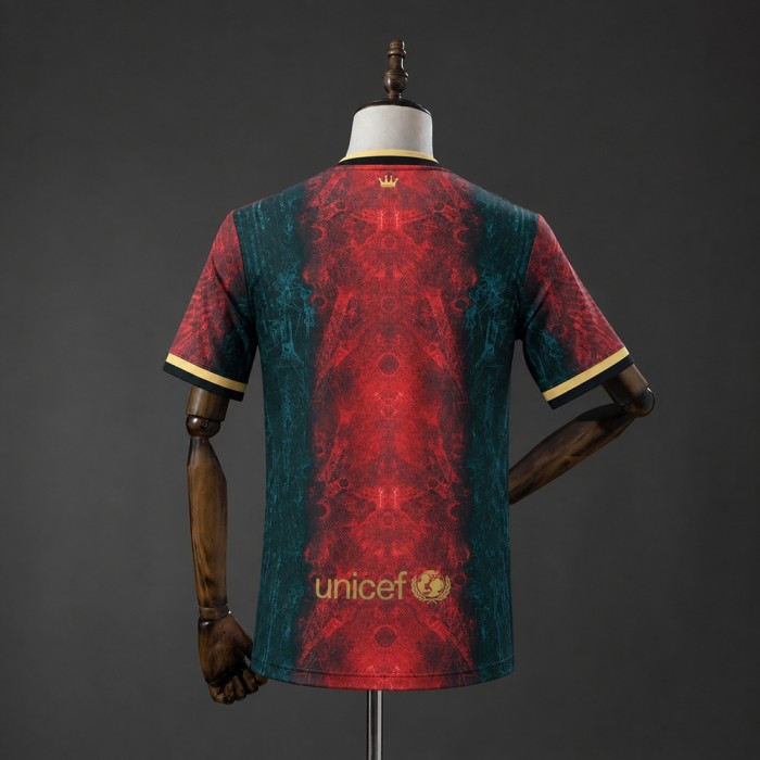 Barcelona Jersey 2021-2022 Concept Retro Football Kit Soccer Shirt