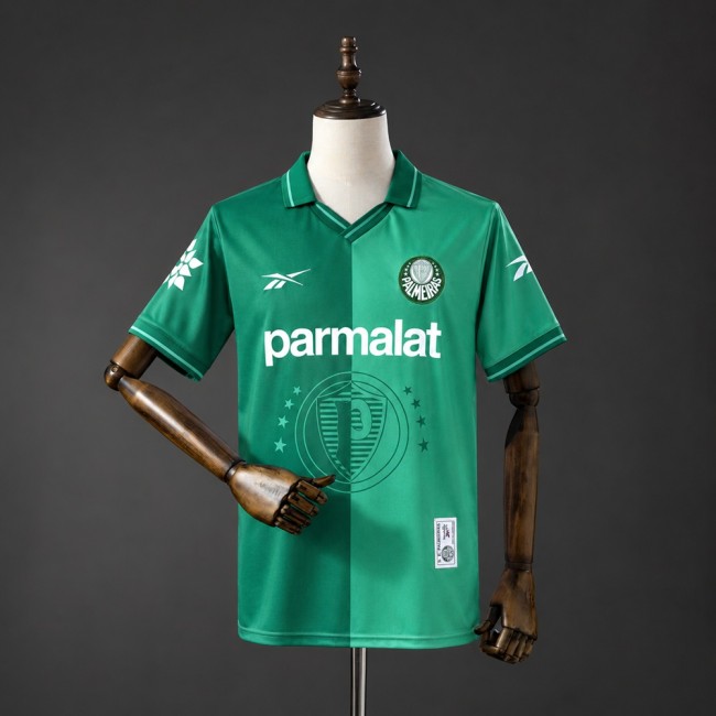 Palmeiras Home Jersey 1997-1998 Retro Football Kit Soccer Shirt
