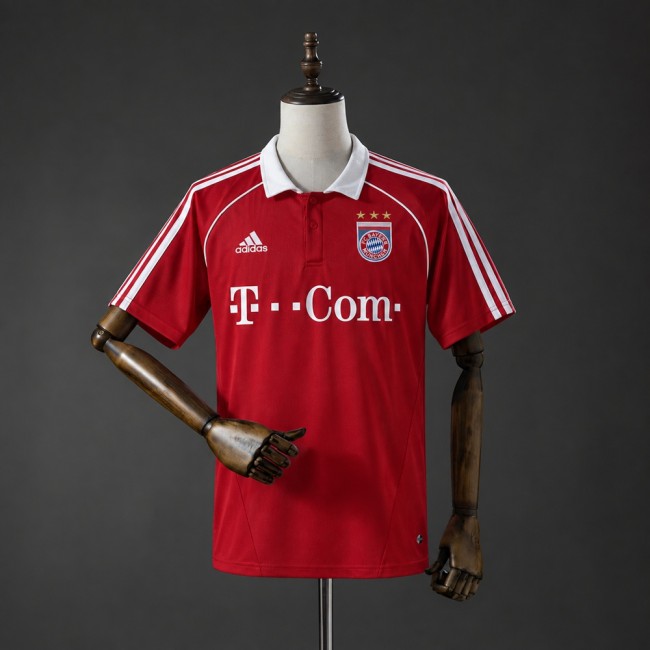 Bayern Munich Jersey 2005-2006 Home Retro Football Kit Soccer Shirt