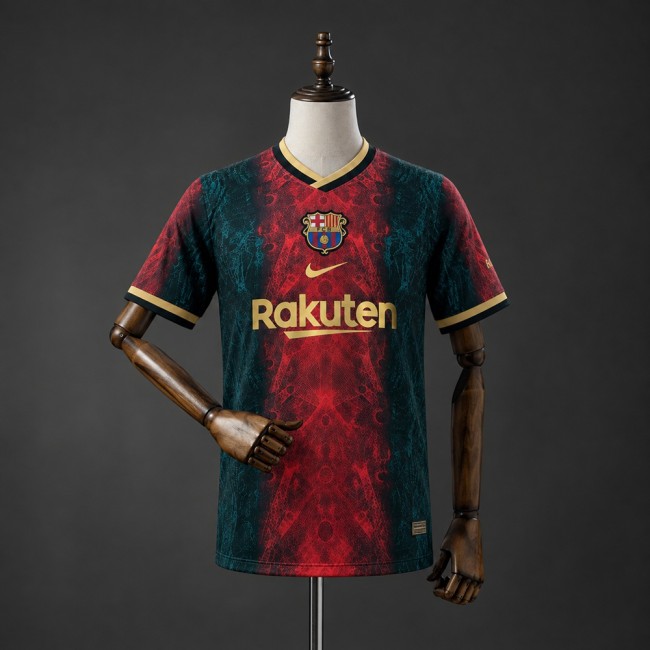 Barcelona Jersey 2021-2022 Concept Retro Football Kit Soccer Shirt