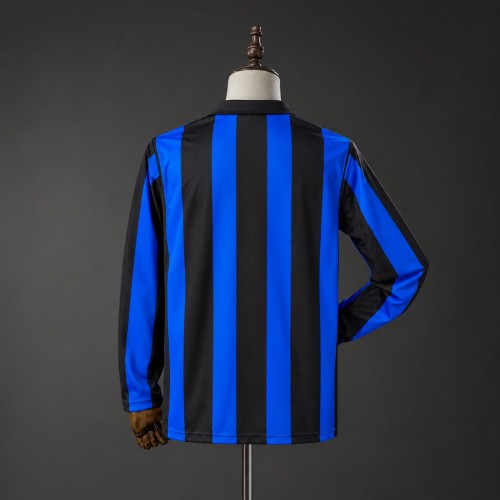 Inter Milan Home Jersey 2026-2027 Long Sleeves Football Kit Soccer Shirt