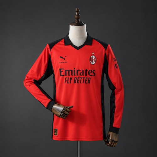AC Milan Jersey 2026-2027 Fourth Long Sleeves Football Kit Soccer Shirt