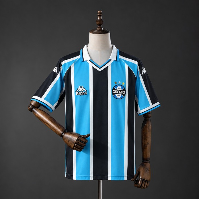 Gremio Jersey 2000-2001 Home Retro Football Kit Soccer Shirt