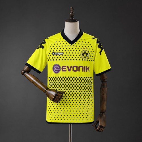 Dortmund Jersey 2011-2012 Home Retro Football Kit Soccer Shirt
