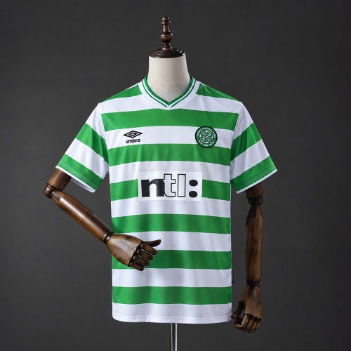 Celtic Jersey 1999-2001 Home Retro Football Kit Soccer Shirt