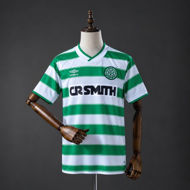 Celtic Jersey 1985-1987 Home Retro Football Kit Soccer Shirt