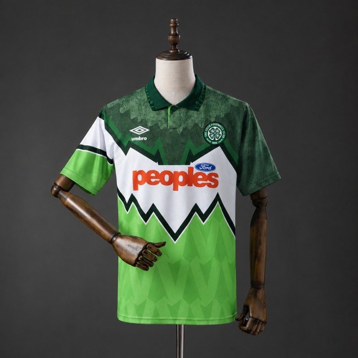 Celtic Jersey 1991-1992 Home Retro Football Kit Soccer Shirt