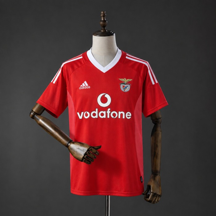 Benfica Jersey 2002-2003 Home Retro Football Kit Soccer Shirt