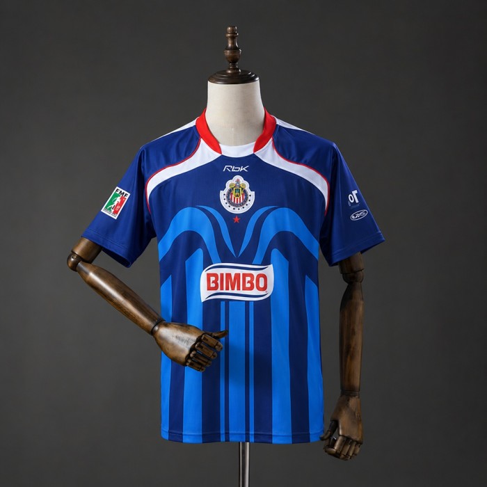 Chivas Jersey 2006-2007 Away Retro Football Kit Soccer Shirt