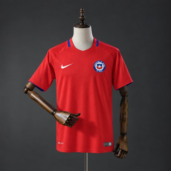 Chile Jersey 2016 Home Retro Football Kit Soccer Shirt