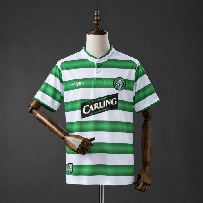 Celtic Jersey 2003-2004 Home Retro Football Kit Soccer Shirt