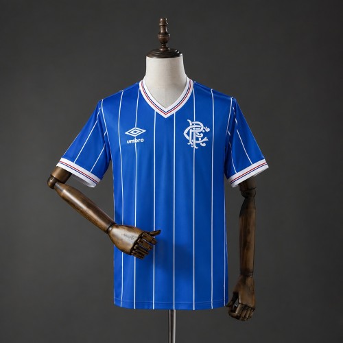 Rangers Jersey 1982-1983 Home Retro Football Kit Soccer Shirt