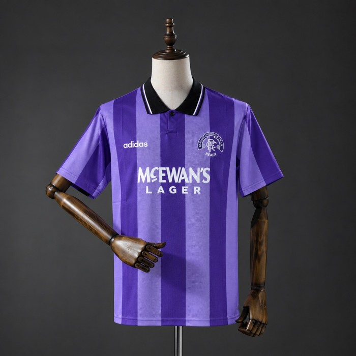 Rangers Jersey 1994-1995 Third Retro Football Kit Soccer Shirt
