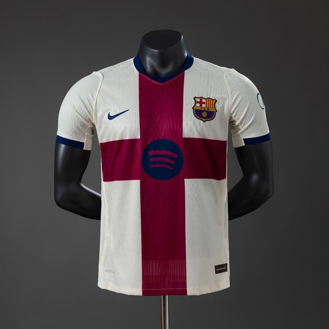 Player Version Barcelona Jersey 2026-2027 Fourth Football Kit Soccer Shirt