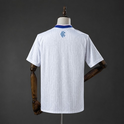 Rangers Jersey 1990-1992 Away Retro Football Kit Soccer Shirt