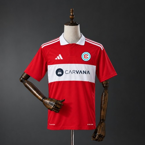 Chicago Fire Jersey 2026-2027 Home Football Kit Soccer Shirt