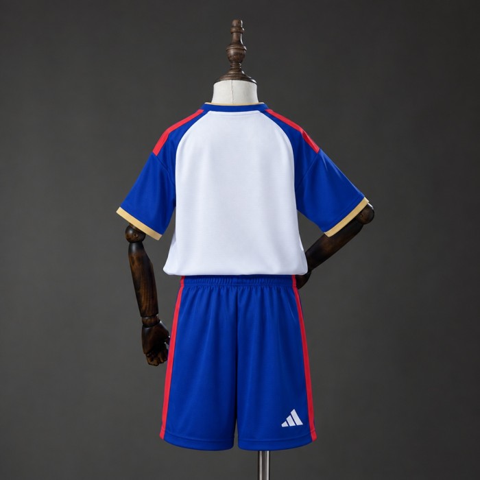 Kids Lyonnais Jersey 2026-2027 Home Football Kit Soccer Shirt
