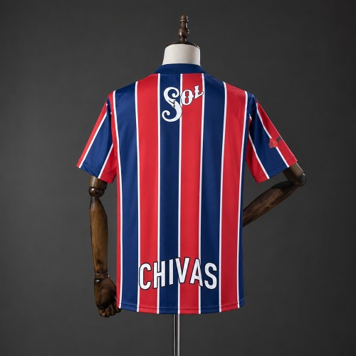 Chivas Jersey 1997-1998 Away Retro Football Kit Soccer Shirt