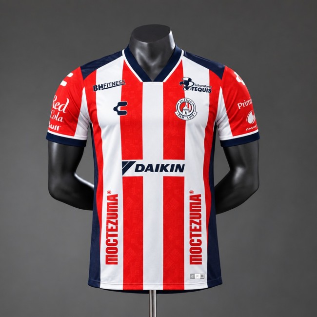 Player Version San Luis Jersey 2026-2027 Home Football Kit Soccer Shirt