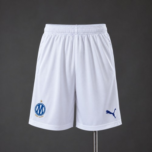 Marseille Shorts 2026-2027 Home Football Kit Soccer Shorts