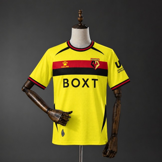 Watford Jersey 2026-2027 Home Football Kit Soccer Shirt