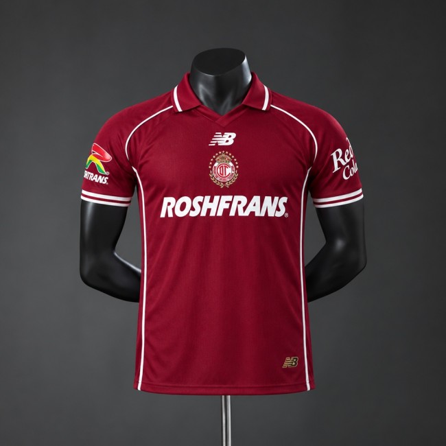 Player Version Toluca Jersey 2026-2027 Home Football Kit Soccer Shirt