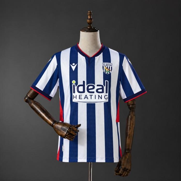 West Bromwich Jersey 2026-2027 Home Football Kit Soccer Shirt