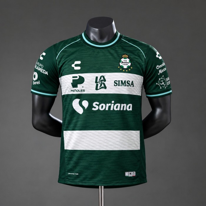 Player Version Santos Laguna Jersey 2026-2027 Home Football Kit Soccer Shirt