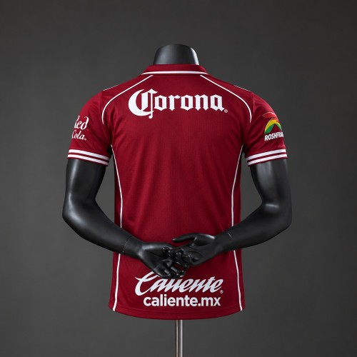 Player Version Toluca Jersey 2026-2027 Home Football Kit Soccer Shirt