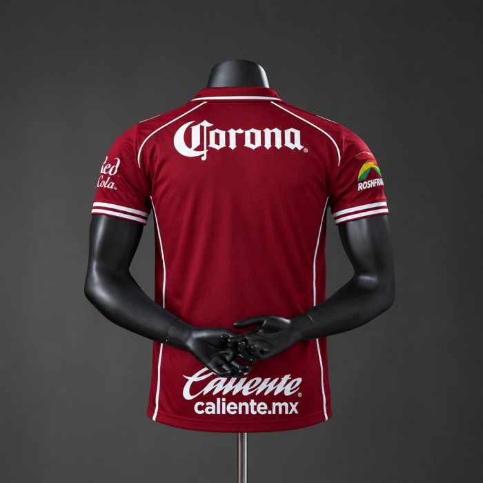 Player Version Toluca Jersey 2026-2027 Home Football Kit Soccer Shirt