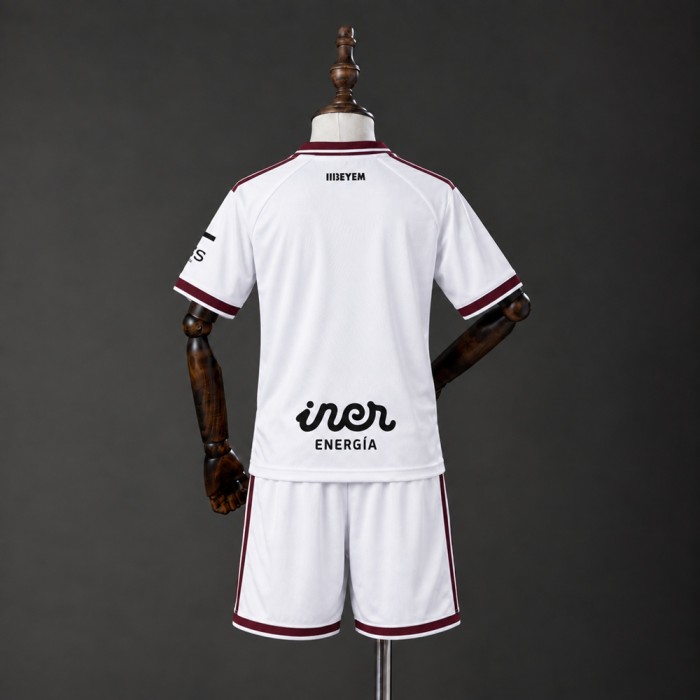 Kids Albacete Jersey 2026-2027 Home Football Kit Soccer Shirt