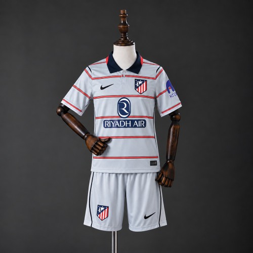 Kids Atletico Madrid Jersey 2026-2027 Third Football Kit Soccer Shirt