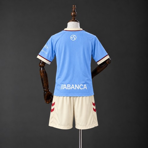 Kids Celta Vigo Home Jersey 2026-2027 Football Kit Soccer Shirt