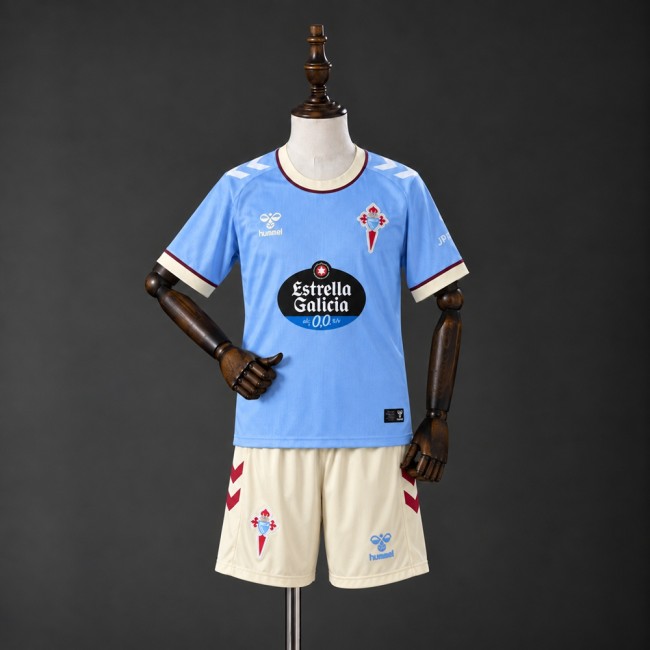 Kids Celta Vigo Home Jersey 2026-2027 Football Kit Soccer Shirt