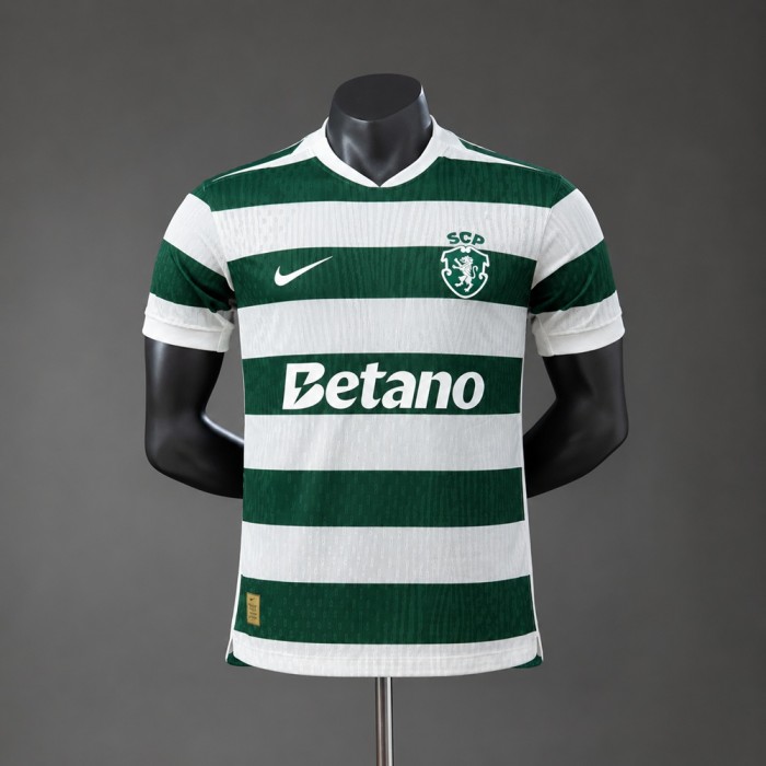 Player Version Sporting CP Home Jersey 2026-2027 Football Kit Soccer Shirt
