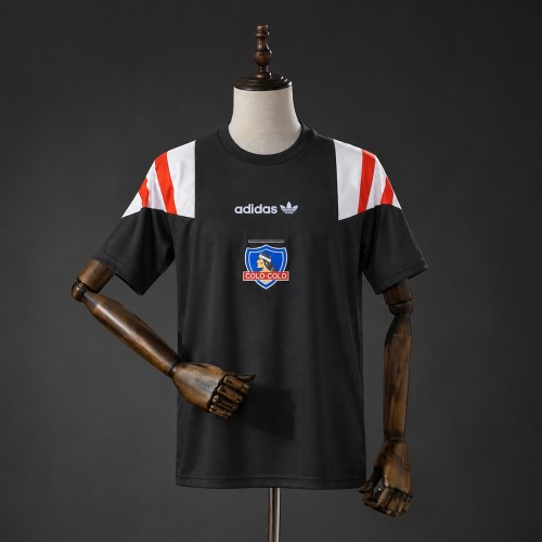 Colo Colo Jersey 2026  EQT Black Retro Football Kit Soccer Shirt