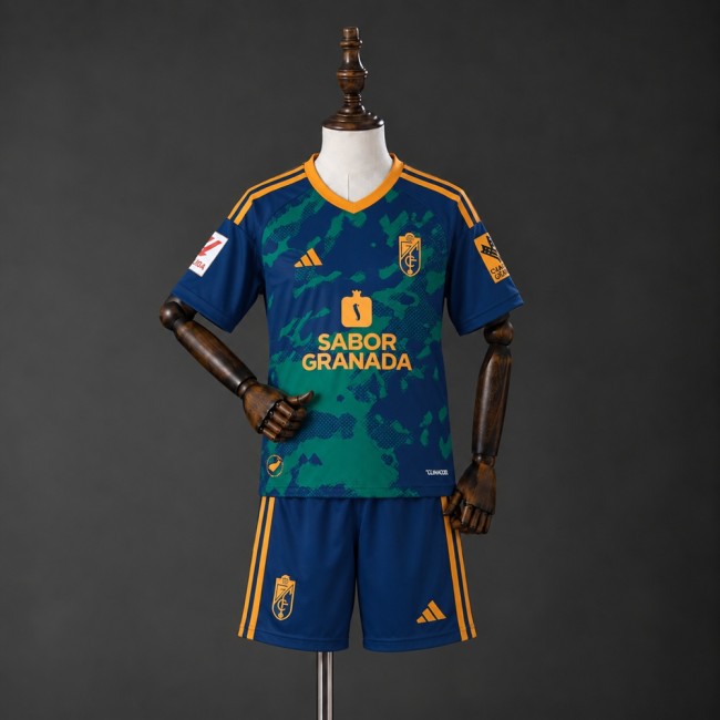 Kids Granada Jersey 2026-2027 Away Football Kit Soccer Shirt