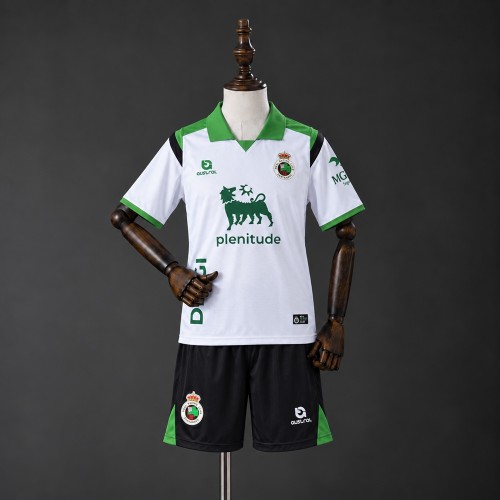 Kids Santander Jersey 2026-2027 Home Football Kit Soccer Shirt