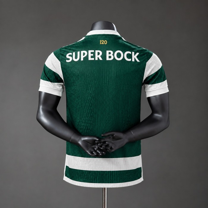 Player Version Sporting CP Home Jersey 2026-2027 Football Kit Soccer Shirt