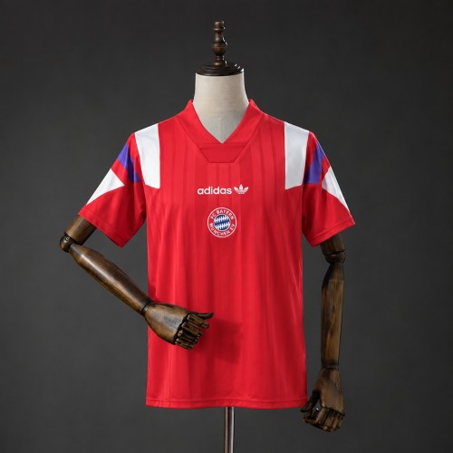 Bayern Munich Jersey 2026-2027 EQT Red Retro Football Kit Soccer Shirt