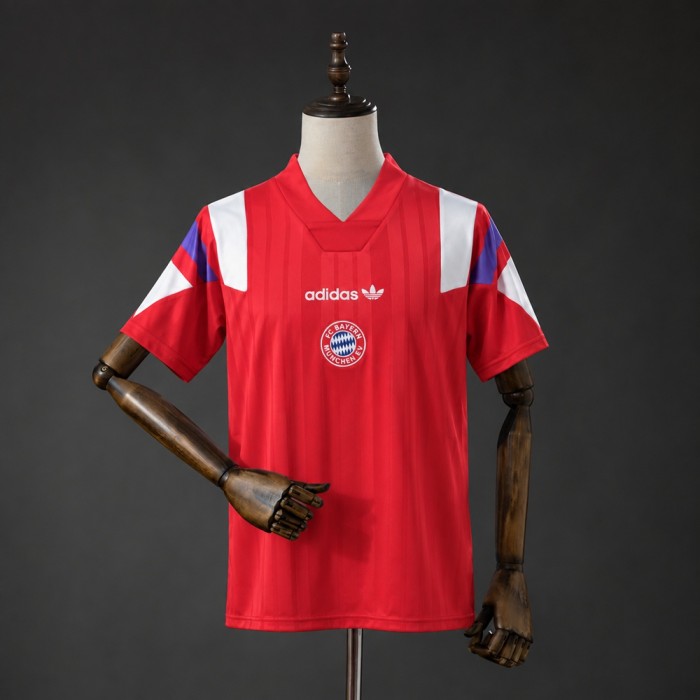 Bayern Munich Jersey 2026-2027 EQT Red Retro Football Kit Soccer Shirt