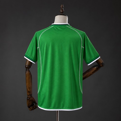 Ireland Jersey 2002 Home Retro Football Kit Soccer Shirt