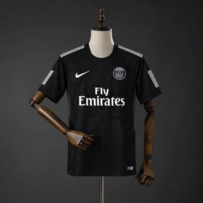 PSG Jersey 2017-2018 Third Retro Football Kit Soccer Shirt