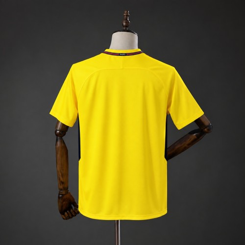 PSG Jersey 2017-2018 Away Retro Football Kit Soccer Shirt