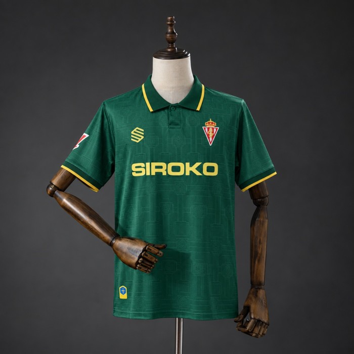 Sporting de Gijon Jersey 2026-2027 Away Football Kit Soccer Shirt
