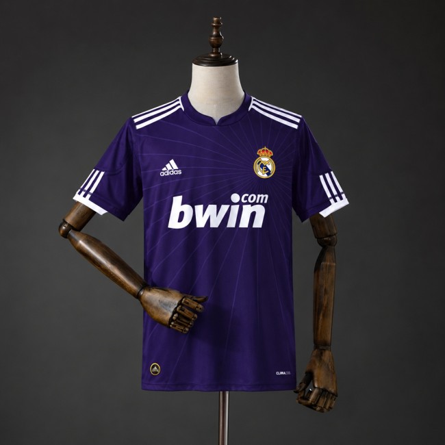 Real Madrid Jersey 2010-2011 Third Retro Football Kit Soccer Shirt