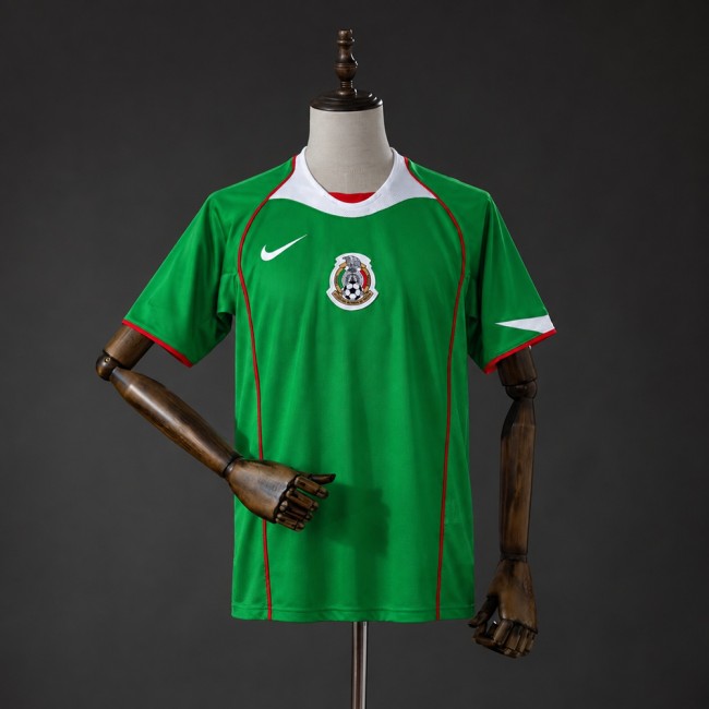 Mexico Jersey 2004 Home Retro Football Kit Soccer Shirt