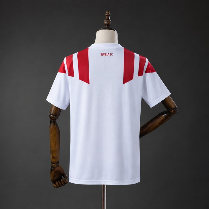 Sevilla Jersey 2026-2027 White EQT Retro Football Kit Soccer Shirt