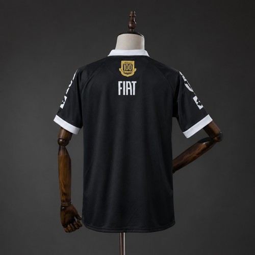 Mineiro Jersey 2008 Black Retro Football Kit Soccer Shirt